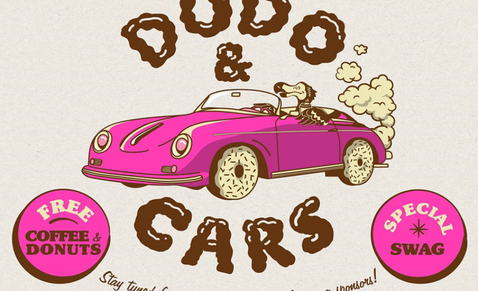 Dodo & Cars Event at Dodo Bird Donuts