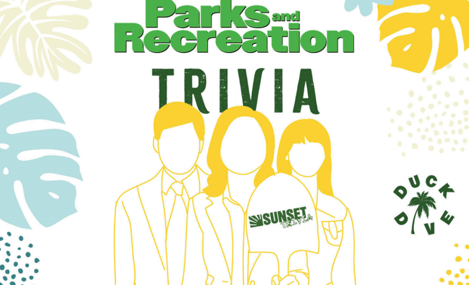 Parks and Rec trivia at Duck Dive