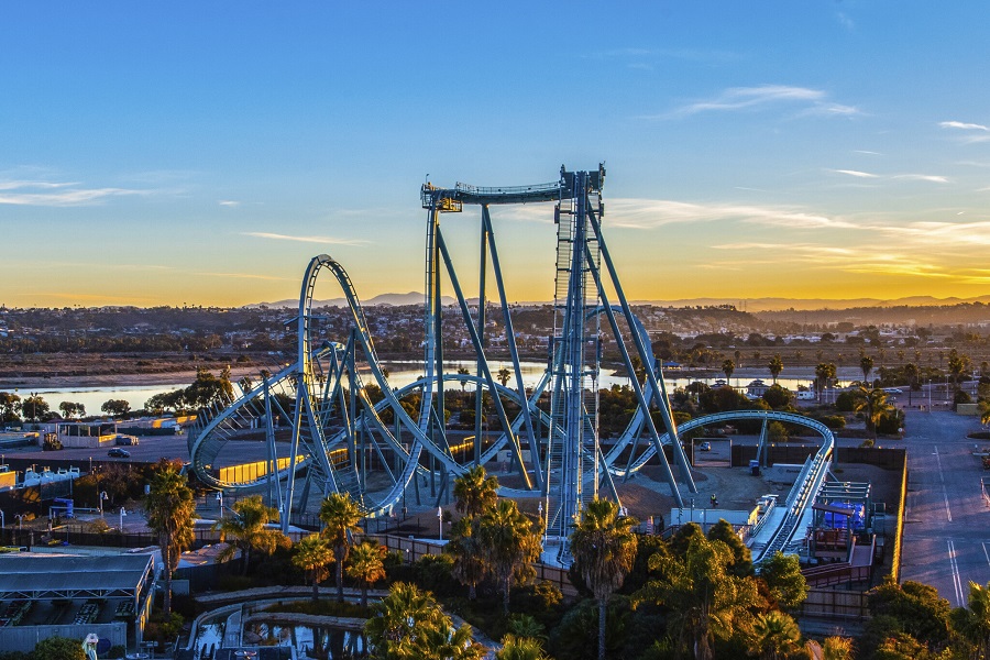 SeaWorld San Diego's Emperor dive coaster to open March 2022