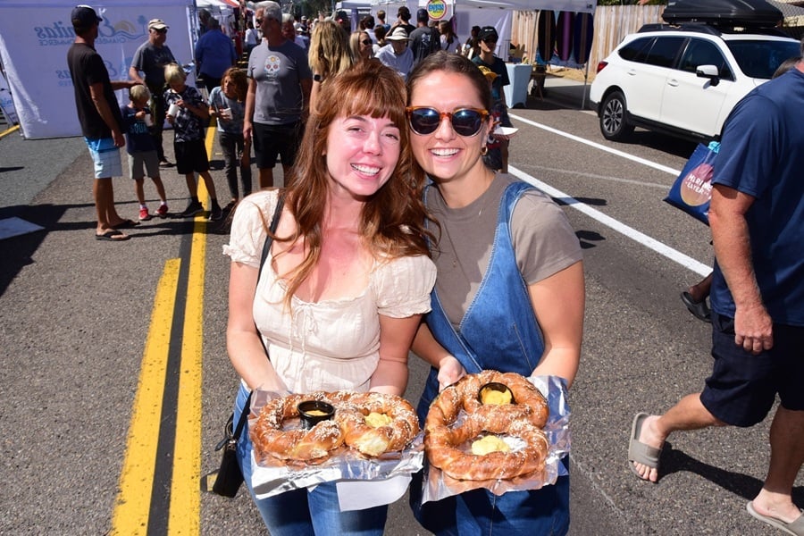 Food vendors serving up bites at Encinitas Oktoberfest