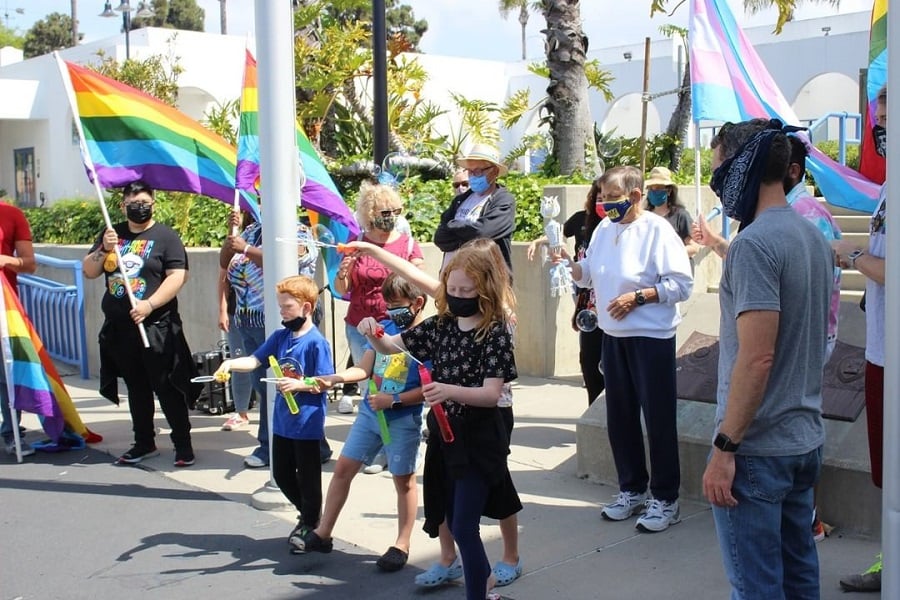 The Equity Torch Relay Connecting Community With Pride