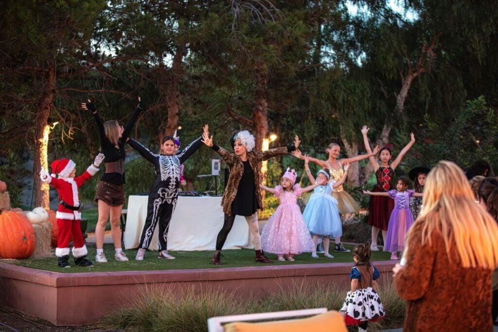 A photo-worthy Halloween moment at Halloween at Fairmont Grand Del Mar