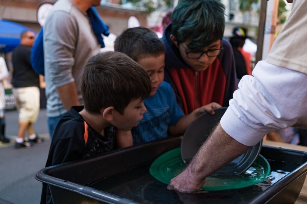 Try your luck at the fishing hole at the Fall Back Festival