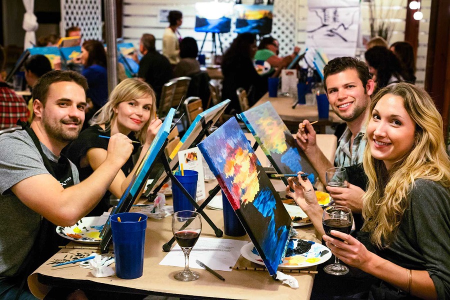 Paint & Sip class