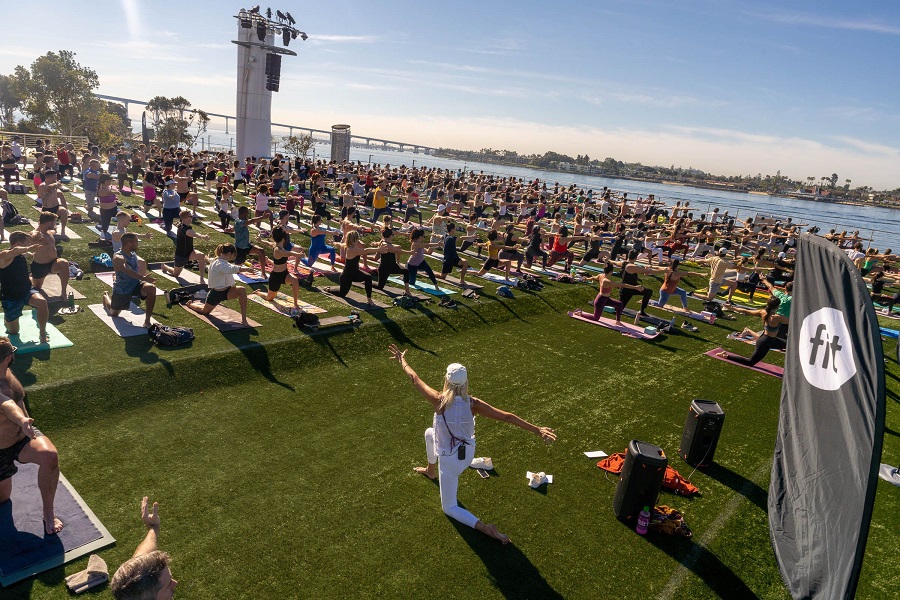 Fit Athletic To Host Free Yoga At The Rady Shell