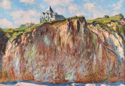 Eglise de Varengeville, effet matinal by Claude Monet