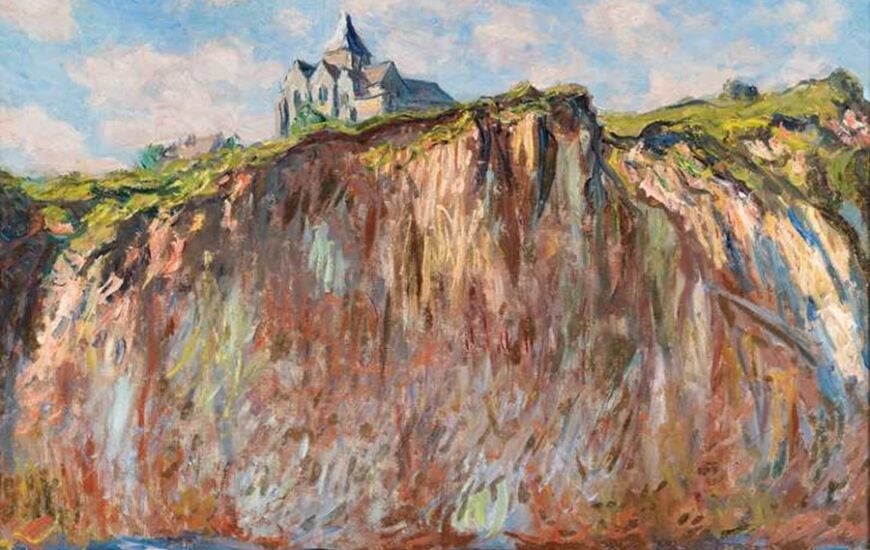 Eglise de Varengeville, effet matinal by Claude Monet