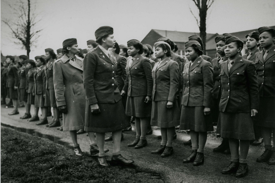 Foundation For Women Warriors Six Triple Eight Black Female WWII Battalion