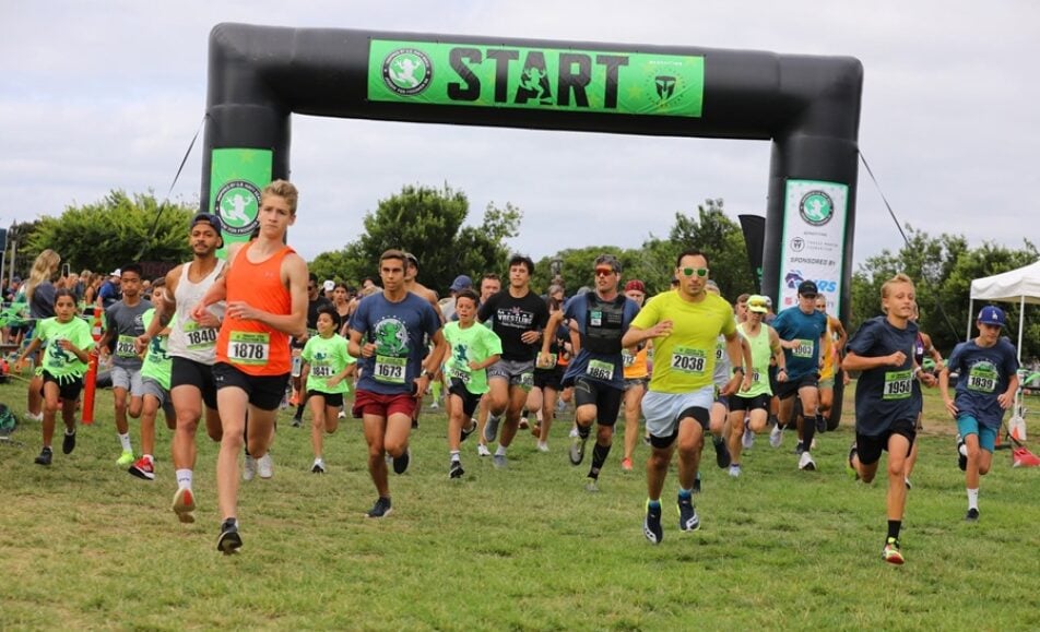 Joggin for Frogmen 5k at NTC Park Liberty Station San Diego