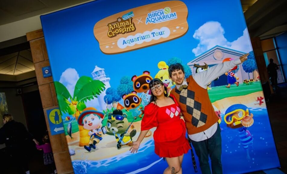 Animal Crossing with Birch Aquarium