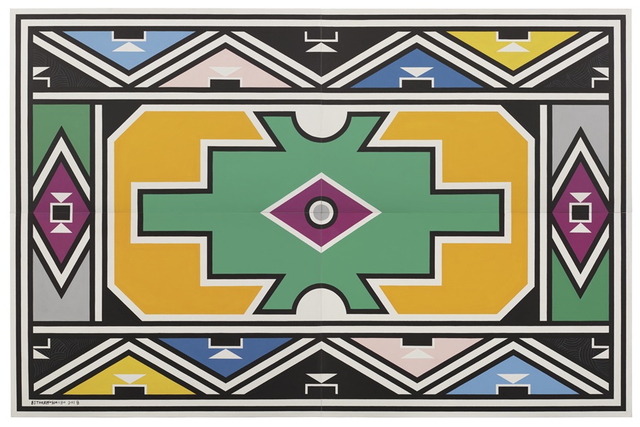 Mahlangu, Ndebele Abstract