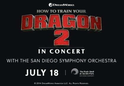 How to Train Your Dragon 2 in Concert at the Rady Shell