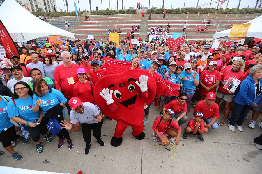 Thousands Aim To Raise $460,000 For North County’s Biggest Heart & Stroke Walk