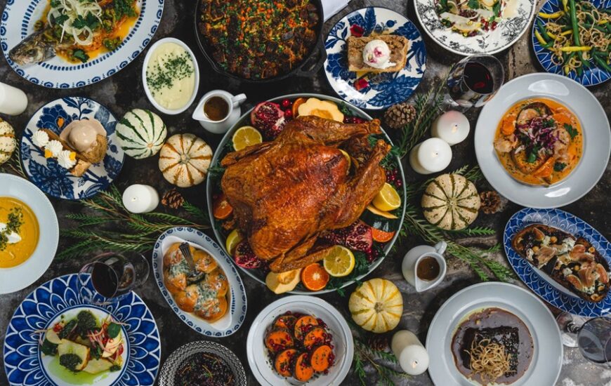 Herb & Wood Thanksgiving