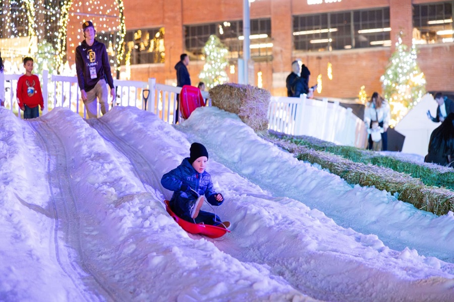 Holiday wonderland Petco Park