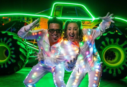 First Ever Hot Wheels Monster Trucks Live™ Glow Party™ Lights Up San Diego