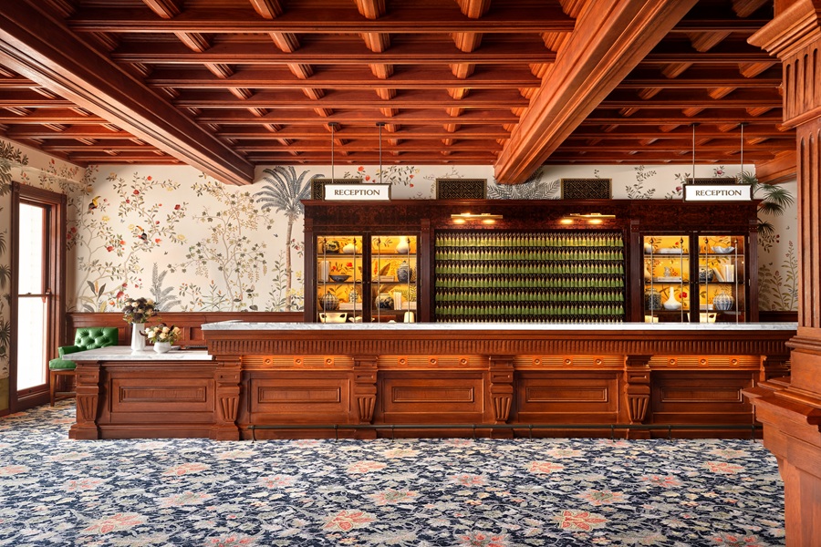 Hotel del Coronado restored Front Desk