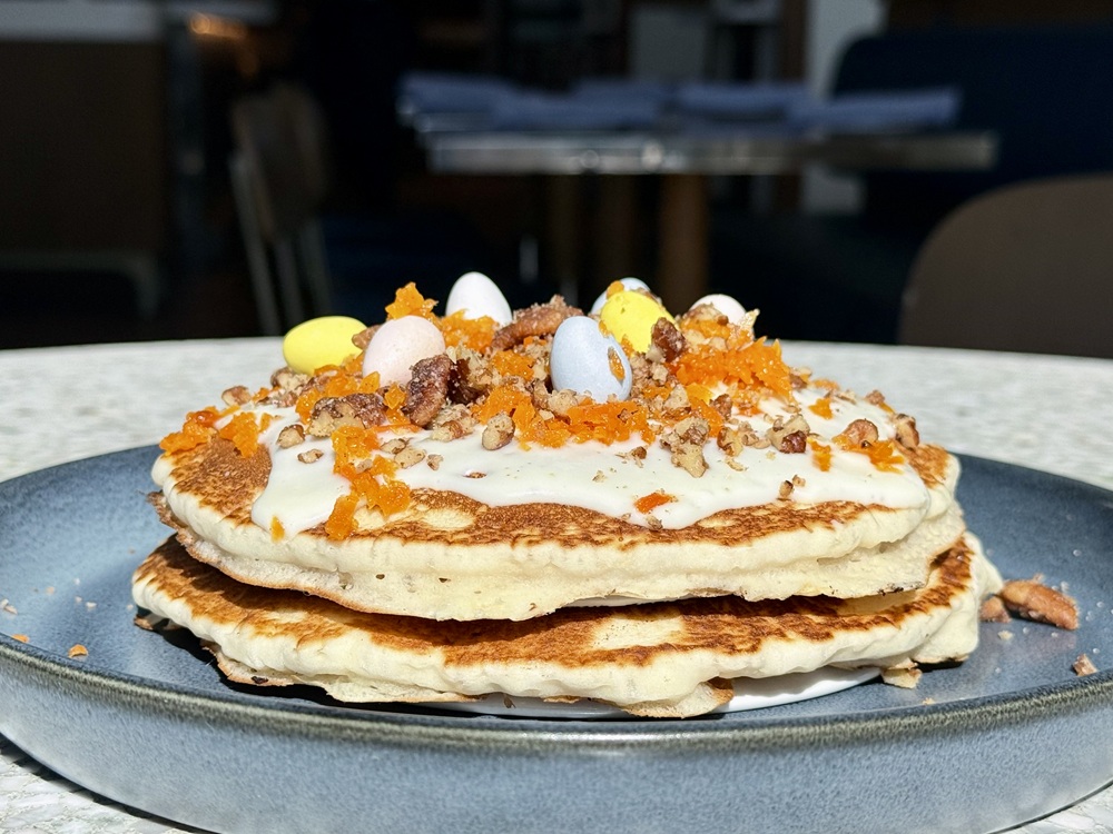 Hudson & Nash Carrot Cake Pancakes