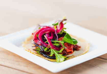 Huerta taco at Fox Point