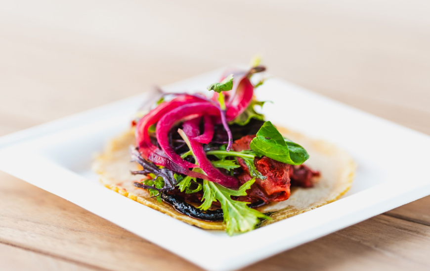 Huerta taco at Fox Point