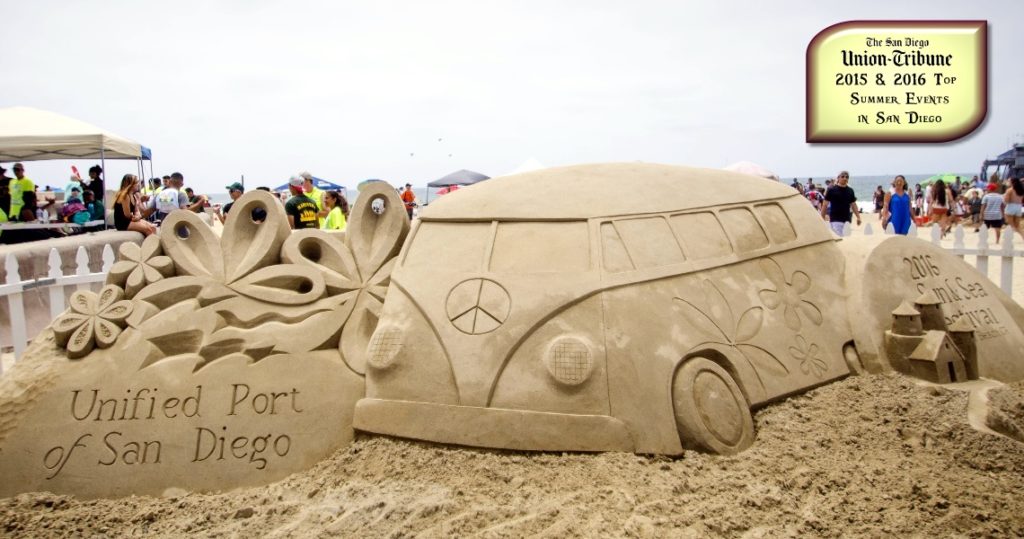 A Giant Sandcastle Contest And Festival At Imperial Beach