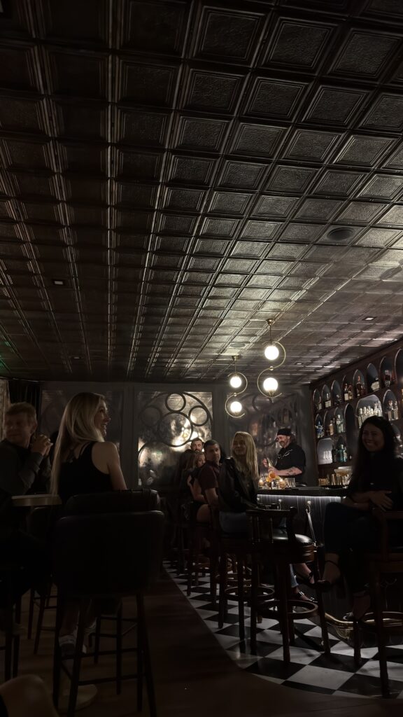 Anigma Encinitas bar and ceiling
