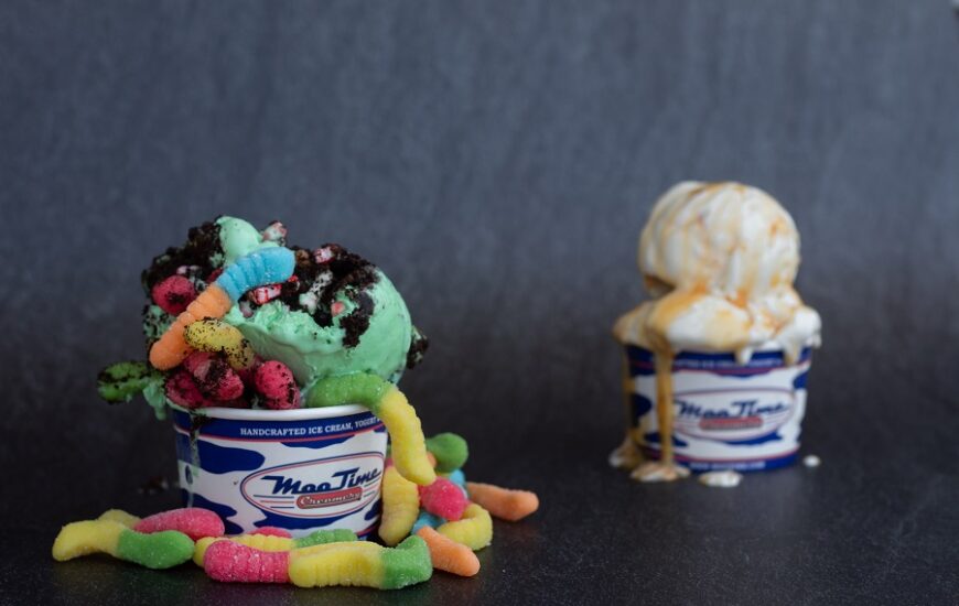 Mootime Creamery Halloween ice cream flavors