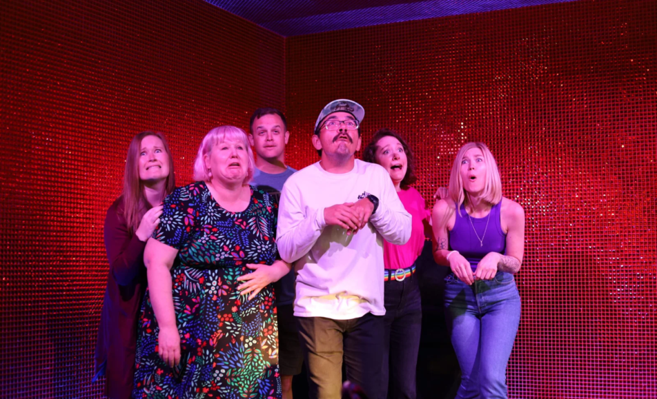 Comedians take the stage at IMPRIDE for the Holidays