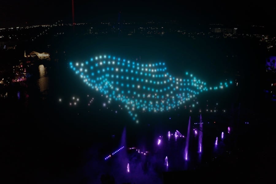 Seaworld San Diego Summer Drone Display