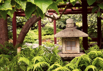 Japanese Friendship Garden Stone Lantern Walk Tour With Stone Master Taka Saida