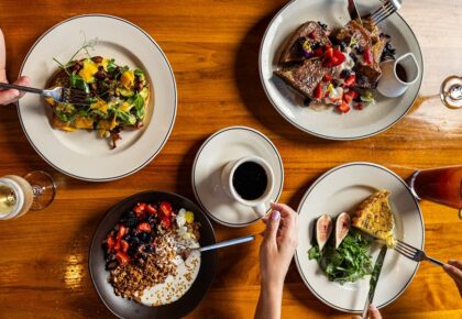 Jimmy’s Famous brunch menu