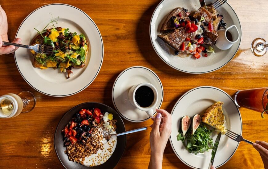 Jimmy’s Famous brunch menu