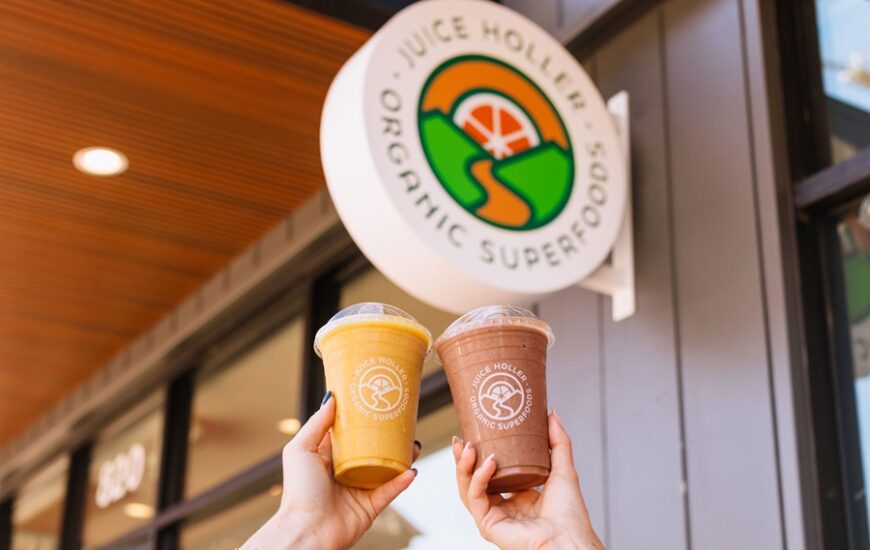 Smoothies at Juice Holler Wellness Cafe