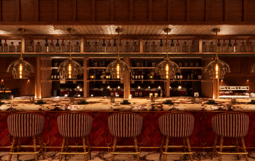 Your next favorite bar seat awaits at Juliette restaurant Little Italy
