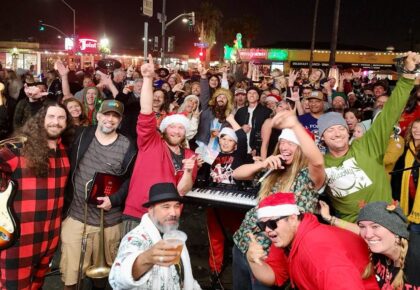 Annual OB Holiday Parade Parking Lot Party