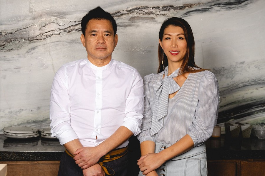 Shihomi Borillo and Chef Nao Ichimura