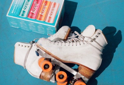 Roller Skate With Kove Canned Cocktails At Mavericks Beach Club