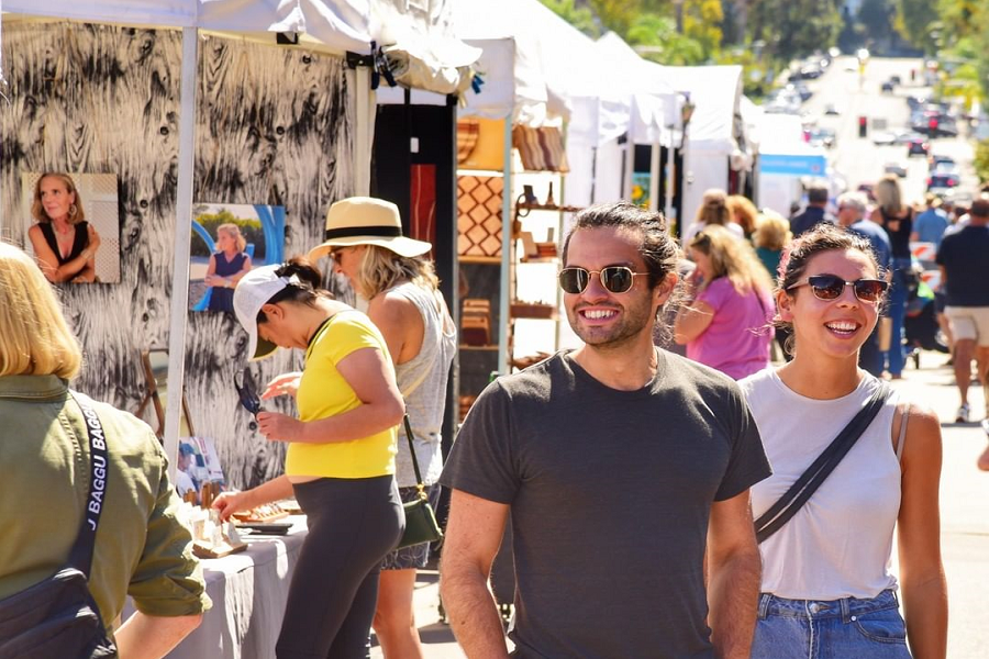 The La Jolla Art & Wine Festival Returns To Downtown La Jolla