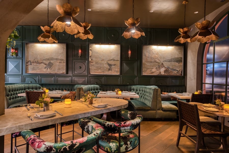 The Dining Scene at La Valencia
