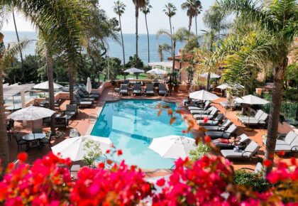 Poolside Movie Series La Valencia Hotel