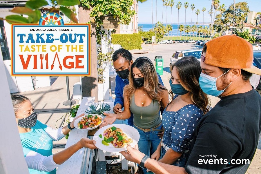 Enjoya La Jolla Presents: Takeout Taste Of The Village