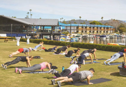 Vino & Vinyasa at Lakehouse Resort