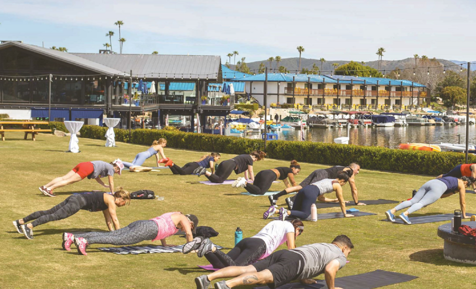 Vino & Vinyasa at Lakehouse Resort