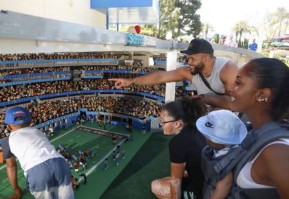 LEGO® Sofi Stadium Model Opens At LEGOLAND® California Resort