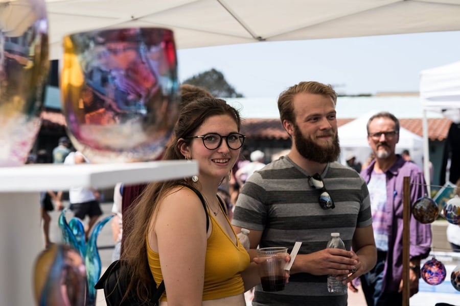 Fine art and sculpture on display at LeucadiART Walk
