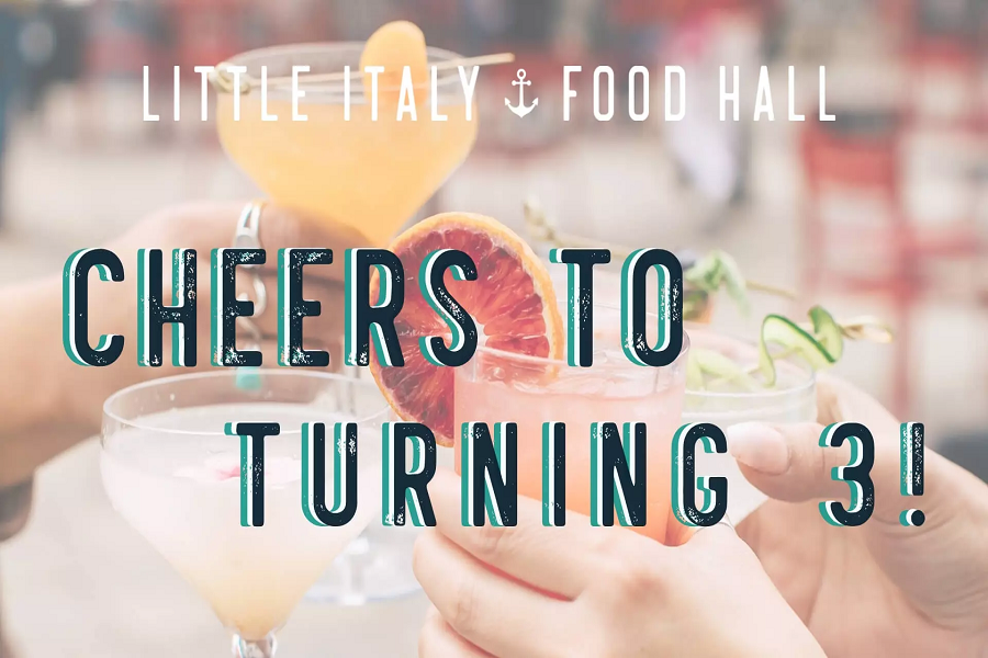 Little Italy Food Hall Is Turning 3!