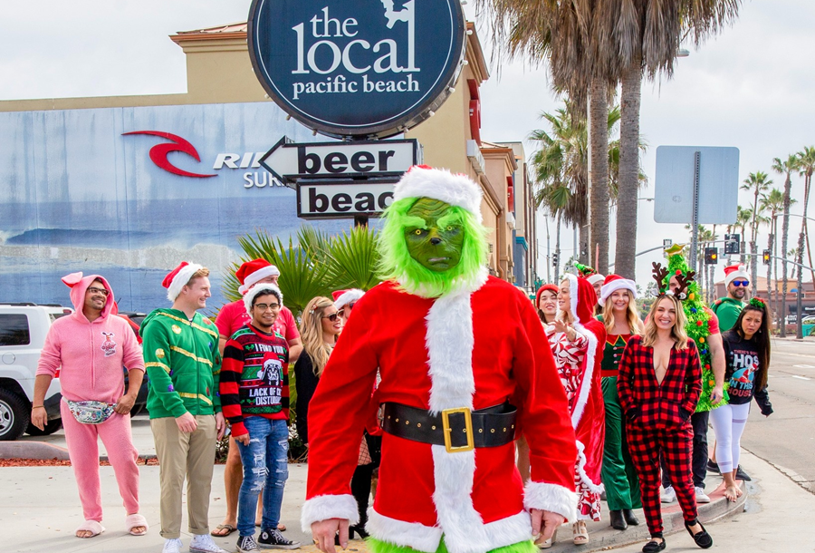 Local Pacific Beach To Host “Grinchmas” Holiday Drone Show
