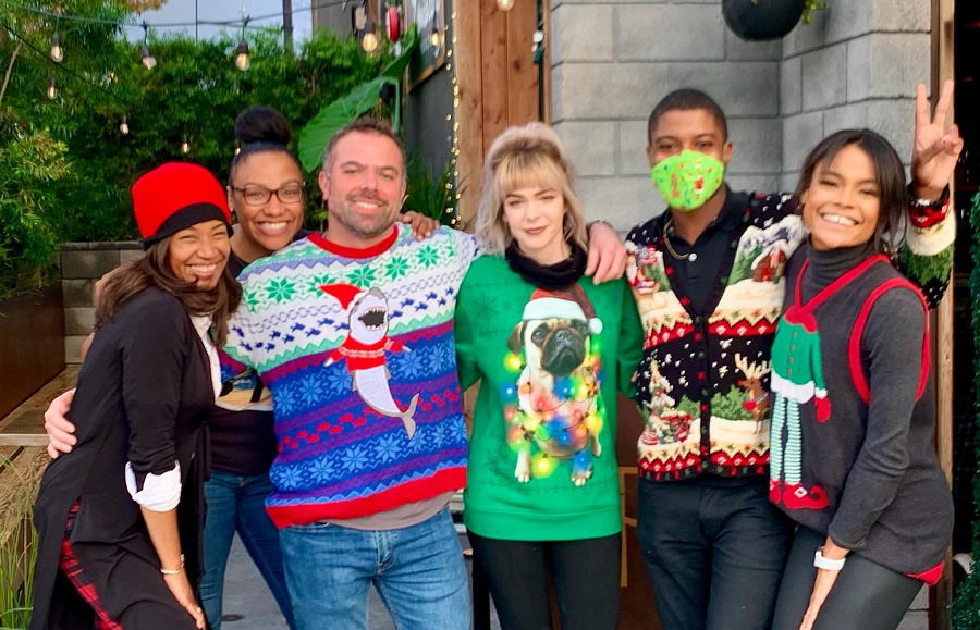 Ugly Sweater Contest At Lousiana Purchase