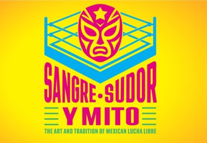 Comic-con Lucha Libre exhibit