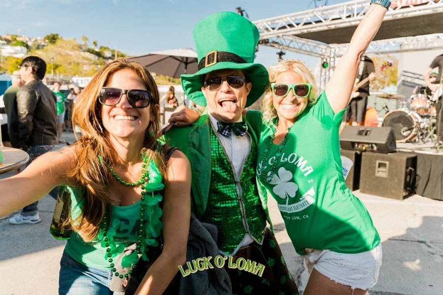 The Luck O’ Loma St. Patrick’s Block Party Returns To Point Loma!